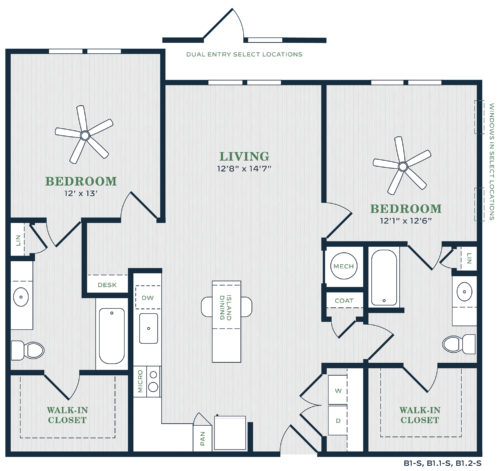 Practicality and Style - B1 Floor Plan