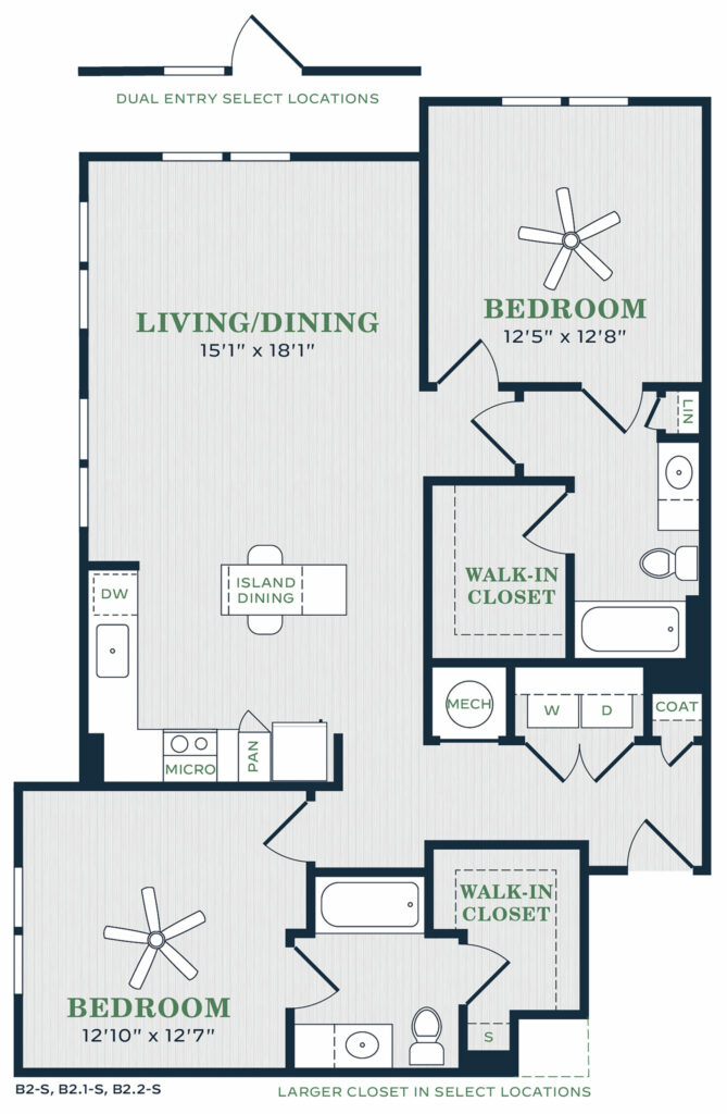 Finding the Perfect Home - B2 luxury floor plan